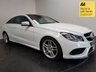USED 2014 64 MERCEDES-BENZ E CLASS 2.1 E220 BLUETEC AMG LINE 2d AUTO 174 BHP HISTORY-PAN ROOF-SATNAV-LEATHER-A/C