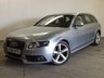 USED 2008 58 AUDI A4 2.0 AVANT TDI S LINE DPF 5d 141 BHP BODYKIT LEATHER FSH S LINE BODYKIT. STUNNING SILVER MET WITH PART BLACK LEATHER S LINE SPORT SEATS. 18 INCH ALLOYS. COLOUR CODED TRIMS. PARKING SENSORS. BLUETOOTH PREP. CLIMATE CONTROL. R/CD PLAYER. MFSW. MOT 12/17. FULL SERVICE HISTORY. PRISTINE CONDITION. FCA FINANCE APPROVED DEALER. TEL 01937 849492