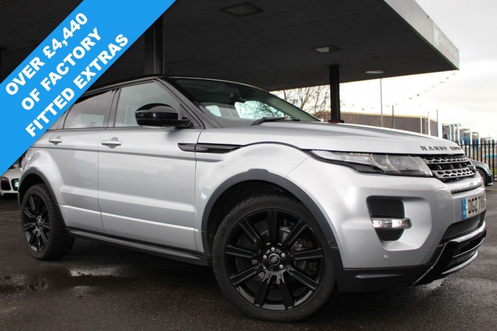 View our LAND ROVER RANGE ROVER EVOQUE