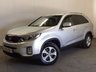 USED 2013 62 KIA SORENTO 2.2 CRDI KX-2 5d 194 BHP 4WD FACELIFT LEATHER ONE OWNER FSH 4WD. FACELIFT MODEL. 7 SEATER. STUNNING SILVER WITH FULL BLACK LEATHER TRIM. HEATED SEATS. CRUISE CONTROL. 17 INCH ALLOYS. COLOUR CODED TRIMS. PRIVACY GLASS. PARKING SENSORS. BLUETOOTH PREP. CLIMATE CONTROL. TRIP COMPUTER. R/CD PLAYER. 6 SPEED MANUAL. MFSW. TOWBAR. MOT 01/18. ONE OWNER FROM NEW. FULL DEALER SERVICE HISTORY. PRISTINE CONDITION. FCA FINANCE APPROVED DEALER. TEL 01937 849492