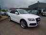 USED 2012 62 AUDI Q5 2.0 TDI QUATTRO S LINE PLUS 5d AUTO 170 BHP 1 OWNER VERY HIGH SPEC SERVICED AT AUDI AT 9476M 18649M 33767M 50172M REAR ENTERTAINMENT 2 KEYS SD CARD IN THE BEST COLOUR WHITE MUST BE SEEN TO BE APPRECIATED FACTORY EXTRAS INCLUDE REAR EMTERTAIMNET SYSTEM £1050 DAB DIGITAL RADIO £305 BLACK ROOF RAILS GLOSS WJITE PAINT MATT BRUSHED ALLUMNIUM PACK SERVICE HISTORY