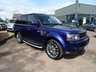 USED 2010 10 LAND ROVER RANGE ROVER SPORT 3.0 TDV6 HSE 5d AUTO 245 BHP HIGH SPEC 6 SERVICE STAMPS SERVICED AT 13518M 27623M 46068M 58623M 73026M 85533M FACTORY OPTIONS ARE DISEL PARTICULAR FILTER £450 PRICAY GLASS TO REAR OF B POST £395 VENEER ANIGRE GLOSS FINISH DOOR INSERTS CENTER CONSOLE HOCKEY STICKS COST NEW £51585