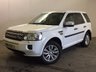 USED 2011 11 LAND ROVER FREELANDER 2 2.2 SD4 HSE 5d AUTO 190 BHP FACELIFT SAT NAV PAN ROOF LEATHER FSH FACELIFT MODEL 4WD. SATELLITE NAVIGATION. PANORAMIC SUNROOF. STUNNING WHITE WITH FULL BLACK LEATHER TRIM. ELECTRIC MEMORY HEATED SEATS. CRUISE CONTROL. 18 INCH ALLOYS. COLOUR CODED TRIMS. PRIVACY GLASS. PARKING SENSORS. BLUETOOTH PREP. CLIMATE CONTROL. TRIP COMPUTER. R/CD/MP3 PLAYER. MFSW. MOT 03/18. ONE PREV OWNER. FULL SERVICE HISTORY. PRISTINE CONDITION. FCA FINANCE APPROVED DEALER. TEL 01937 849492.