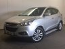 USED 2011 61 HYUNDAI IX35 2.0 PREMIUM CRDI 4WD 5d 134 BHP SAT NAV PAN ROOF LEATHER SIDE STEPS FSH 4WD. SATELLITE NAVIGATION. PANORAMIC SUNROOF. STUNNING SILVER MET WITH FULL RED LEATHER TRIM. HEATED SEATS. CRUISE CONTROL. SIDE STEPS. 18 INCH ALLOYS. COLOUR CODED TRIMS. PRIVACY GLASS. PARKING SENSORS. REVERSING CAMERA. BLUETOOTH PREP. CLIMATE CONTROL. TRIP COMPUTER. R/CD/MP3 PLAYER. 6 SPEED MANUAL. TOWBAR. MOT 06/18. FULL SERVICE HISTORY. PRISTINE CONDITION. FCA FINANCE APPROVED DEALER. TEL 01937 849492