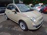 USED 2014 14 FIAT 500 0.9 TWINAIR CONVERTIBLE LOUNGE DUALOGIC 3d AUTO 85 BHP Very Low Mileage, Full Service History (Fiat + ourselves), One Lady Owner from new, Minimum 10 months MOT, Superb on fuel! FREE Road Tax!
