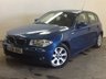 USED 2006 06 BMW 1 SERIES 2.0 118I SE 5d AUTO 128 BHP SUNROOF PDC MOT 03/18 FSH SUNROOF. STUNNING BLUE MET WITH CONTRASTING BLACK CLOTH TRIM. HEATED SEATS. 16 INCH ALLOYS. COLOUR CODED TRIMS. PARKING SENSORS. CLIMATE CONTROL. R/CD PLAYER. MFSW. MOT 03/18. FULL SERVICE HISTORY. TEL 01937 849492