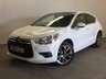 USED 2013 62 CITROEN DS4 1.6 HDI DSTYLE 5d 110 BHP LEATHER MASSAGING SEATS MOT 06/18 FSH STUNNING WHITE WITH PART BLACK LEATHER TRIM. MASSAGING SEATS. CRUISE CONTROL. 18 INCH ALLOYS. COLOUR CODED TRIMS. PRIVACY GLASS. PARKING SENSORS. BLUETOOTH PREP. CLIMATE CONTROL. TRIP COMPUTER. R/CD PLAYER. 6 SPEED MANUAL. MFSW. MOT 06/18. ONE PREV OWNER. FULL SERVICE HISTORY. PRISTINE CONDITION. FCA FINANCE APPROVED DEALER. TEL 01937 849492