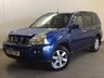 USED 2010 10 NISSAN X-TRAIL 2.0 ACENTA DCI 5d 171 BHP PAN ROOF AIR CON ALLOYS FSH 4WD. PANORAMIC SUNROOF. STUNNING BLUE MET WITH BLACK CLOTH TRIM. CRUISE CONTROL. 17 INCH ALLOYS. COLOUR CODED TRIMS. PRIVACY GLASS. BLUETOOTH PREP. CLIMATE CONTROL. TRIP COMPUTER. R/CD PLAYER. 6 SPEED MANUAL. MFSW. TOWBAR. MOT 03/18. ONE PREV OWNER. FULL SERVICE HISTORY. PRISTINE CONDITION. FCA FINANCE APPROVED DEALER. TEL 01937 849492.