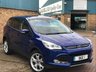 USED 2013 63 FORD KUGA 2.0 TITANIUM X TDCI 5d AUTO 160 BHP Performance Blue Metallic One of our own Vehicles, Finished in Performance Blue Metallic with Black Leather Pan Sunroof