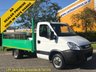USED 2011 61 IVECO-FORD DAILY 2.3TD 35C13 Mwb Dropside+T/Lift 12ft Alloy Body DRW Ex Highway / Motorway Maintenance, Delivery T,B,A