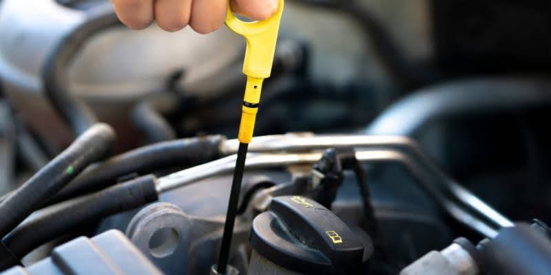 Checking your car oil