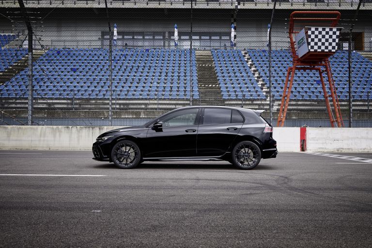 black volkswagen golf