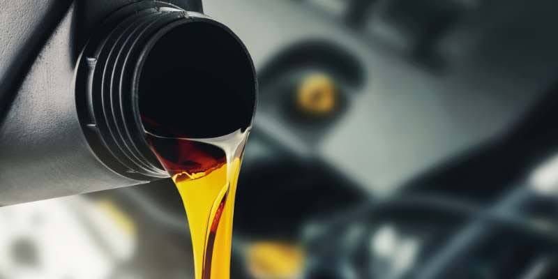 Car oil colour 