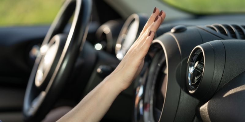 Checking car vents / air conditioning