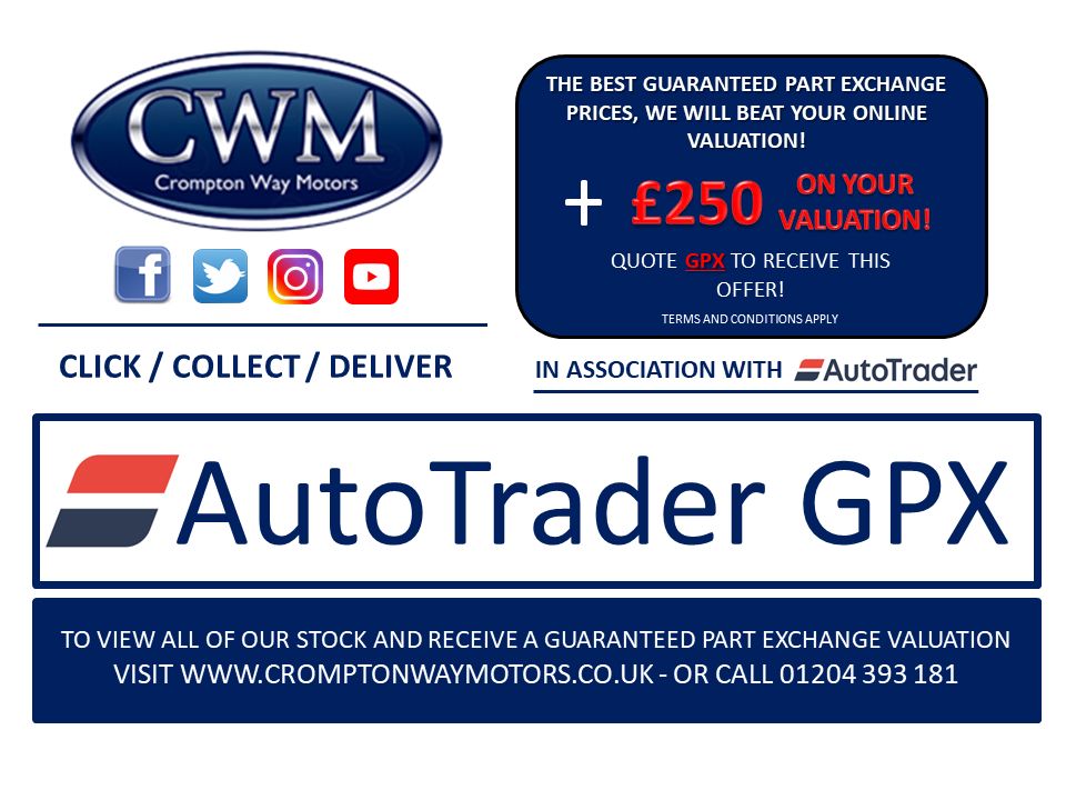 Guaranteed Part Exchange Value In Association With AutoTrader