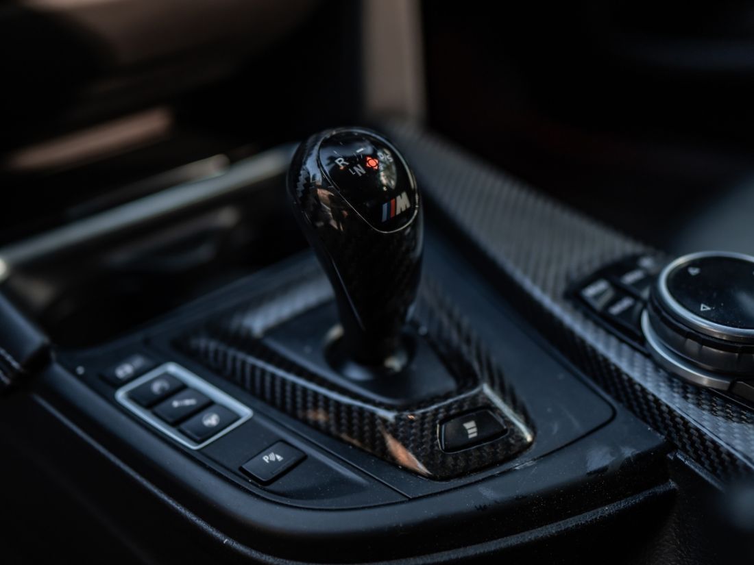 BMW interior - M Sport gear stick