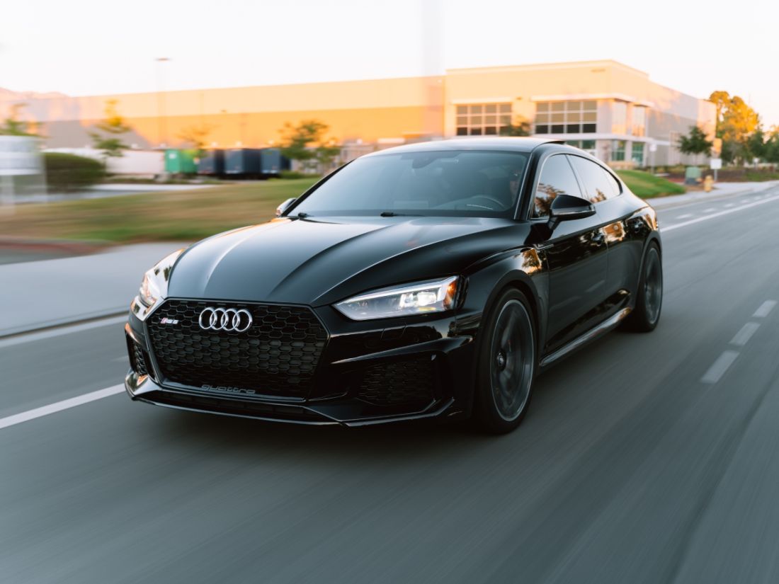 Black Audi RS