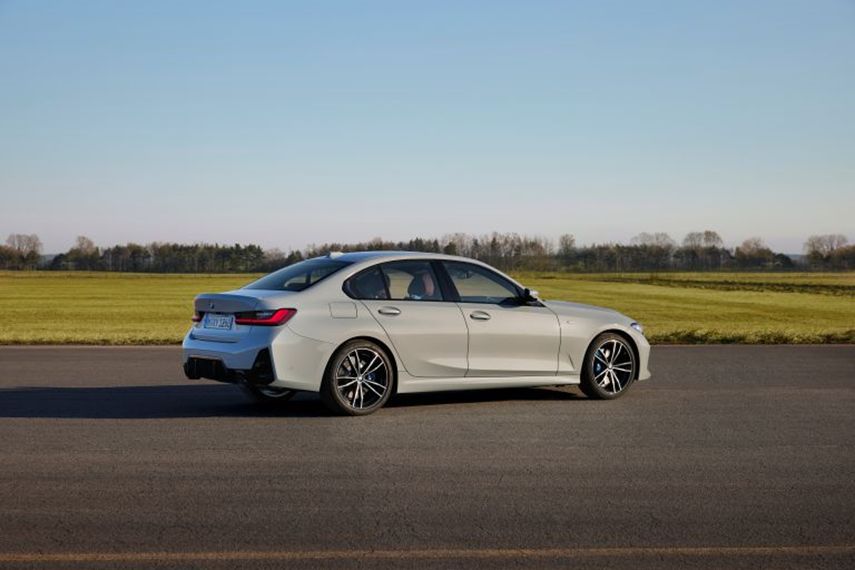 A Grey BMW 3 Series