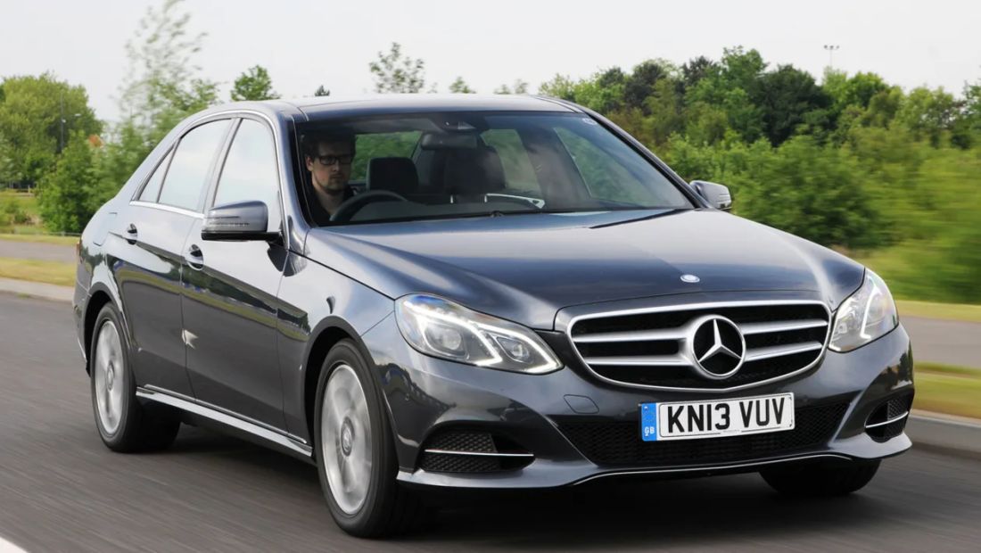 Black Mercedes Benz C-Class