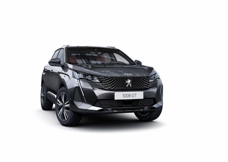A Black Peugeot 3008