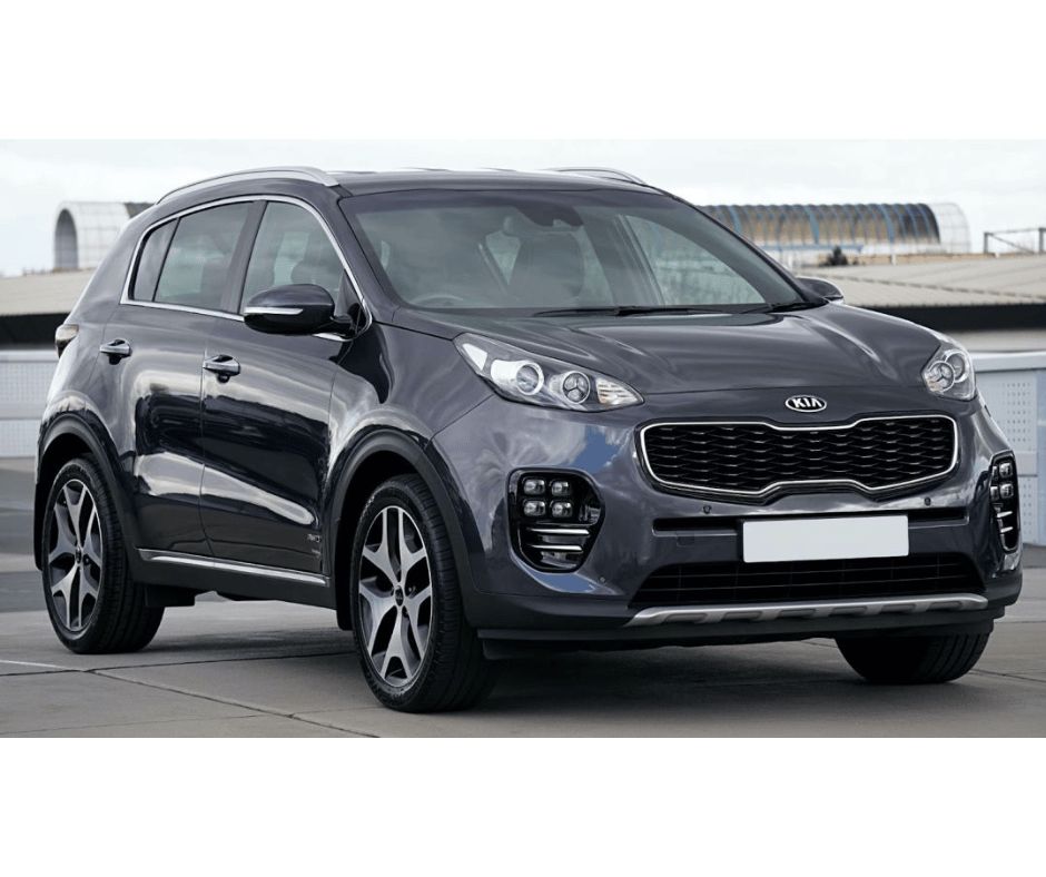 Black Kia Sportage