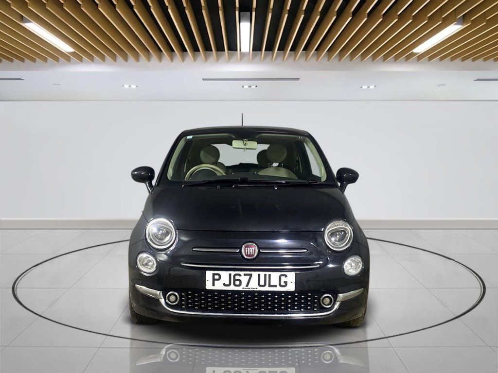 Black Fiat 500