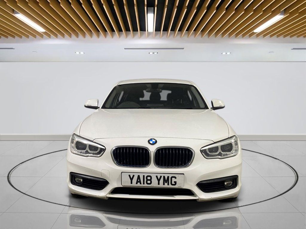 2018 White BMW 1 Series - Front View - Hilton Car Supermarket