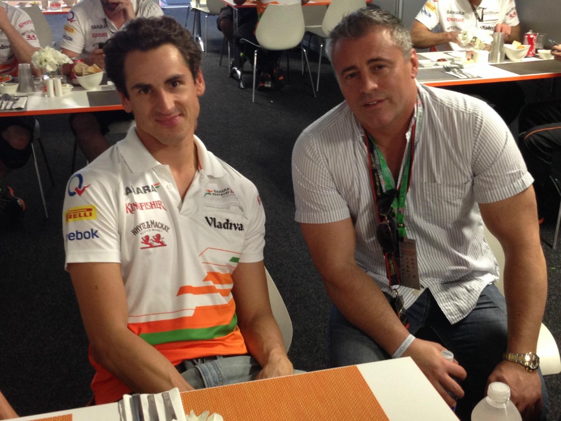 Matt LeBlanc at F1