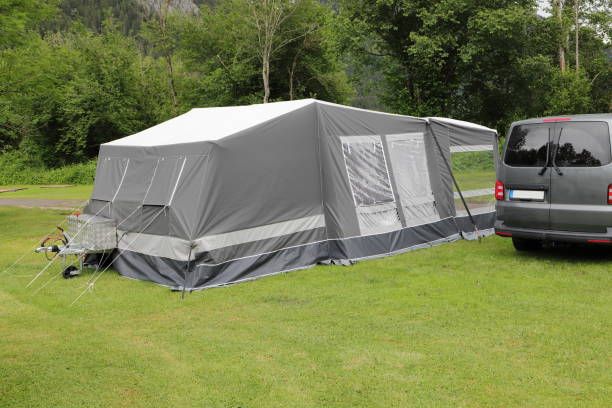 Driveaway campervan awning