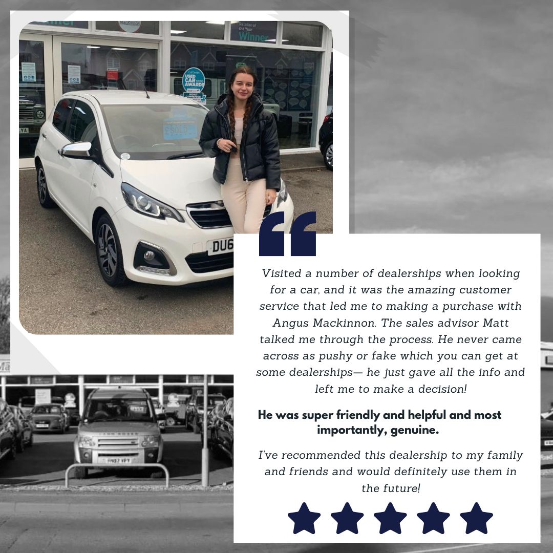 We work incredibly hard to give each and every customer a 5 star experience from start to finish