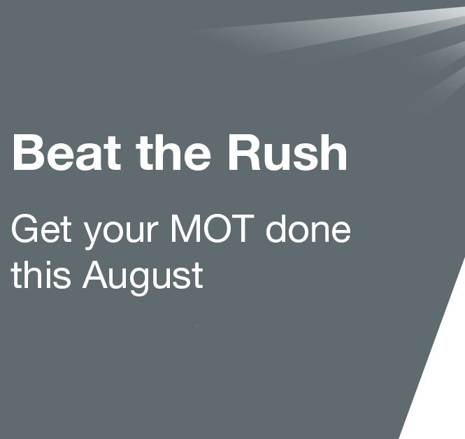 Book your MOT now...