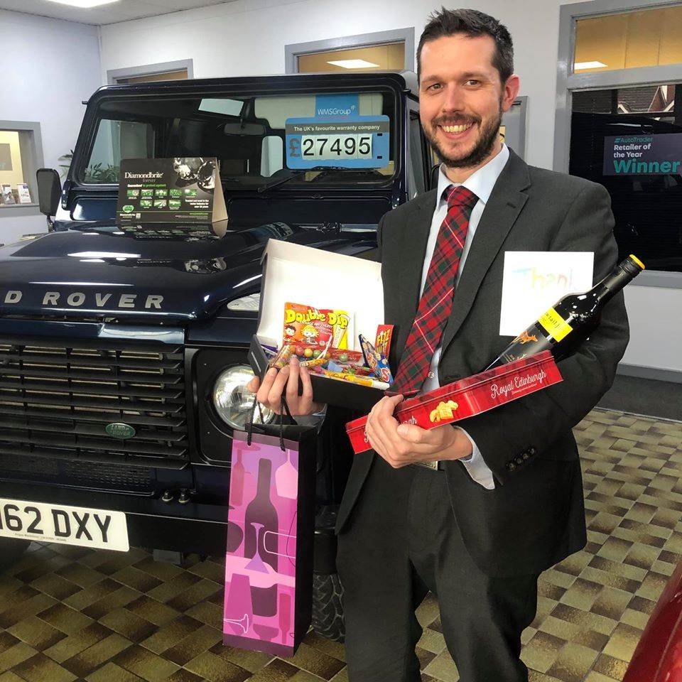 Our super sales person Matt!