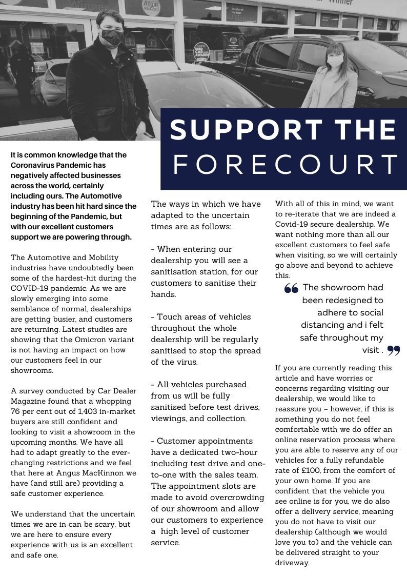 Support the Forcourt