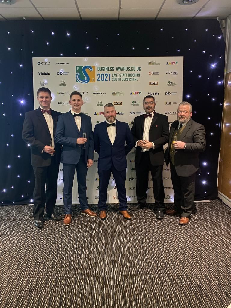 We had an incredible time at the Business Awards East Staffordshire & South Derbyshire