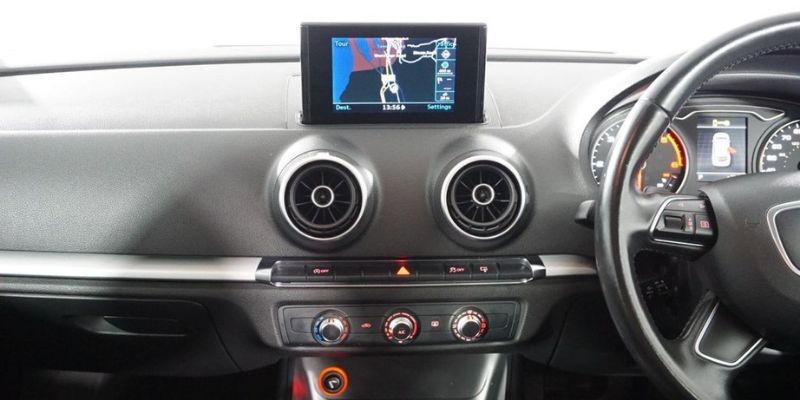Audi A3 interior close up