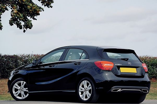 Mercedes Benz A-Class back view 