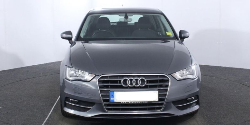 Grey audi a3