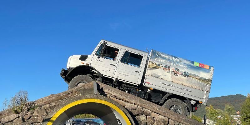 Mercedes Unimog truck