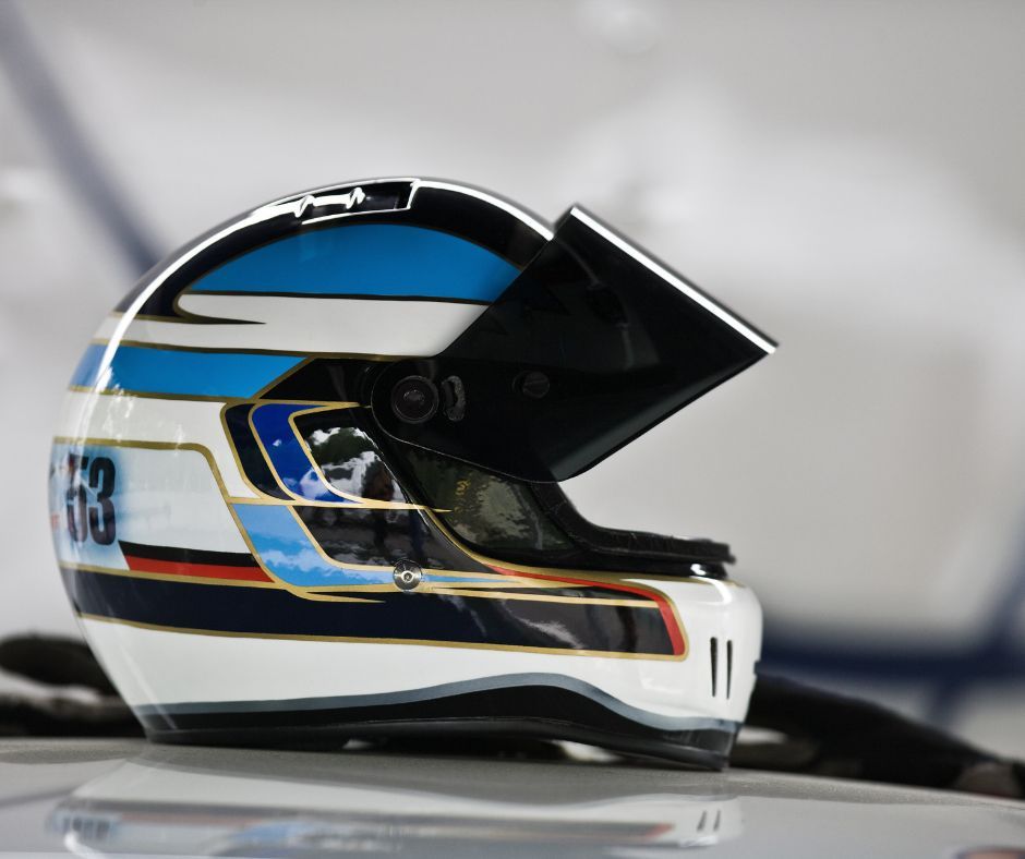 f1 racing helmet