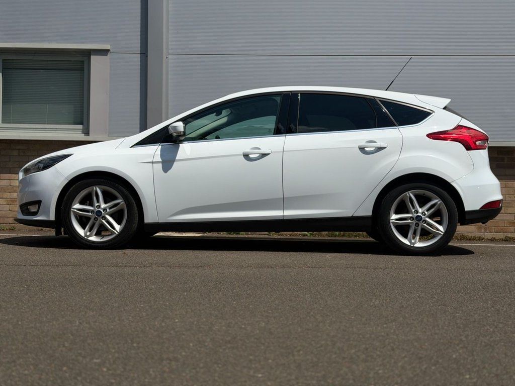 White 16-Plate Ford Focus for sale at Mersea Cars Colchester Essex