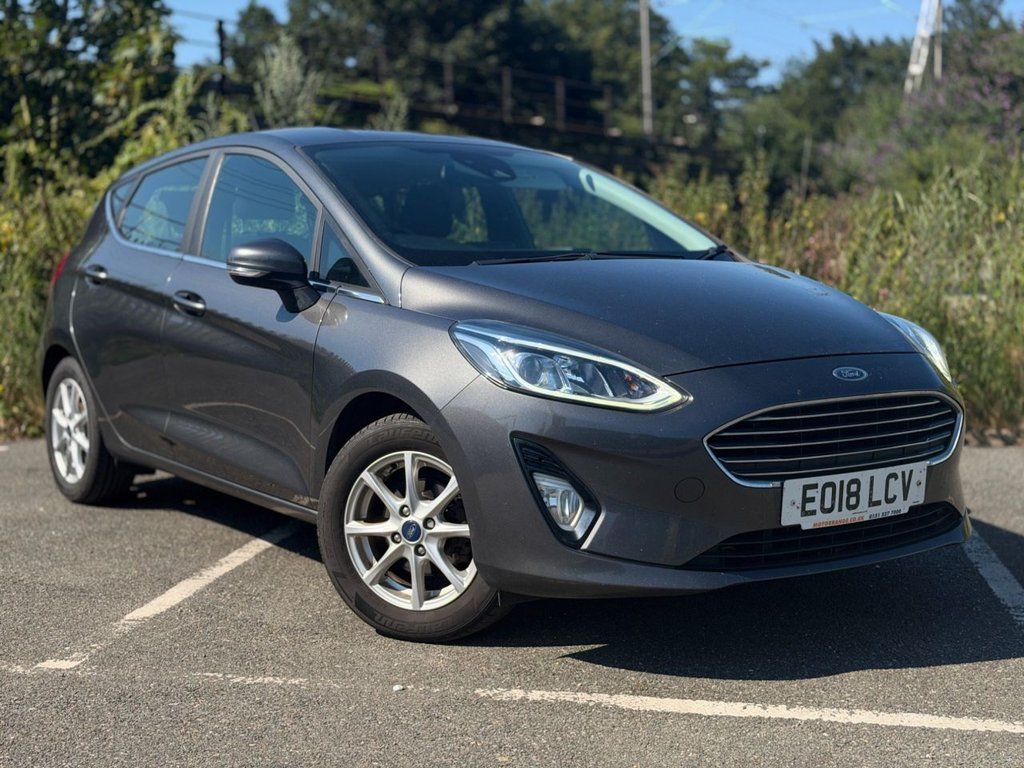Grey Ford Fiesta Zetec facelift hatchback for sale at Mersea Cars Colchester Essex