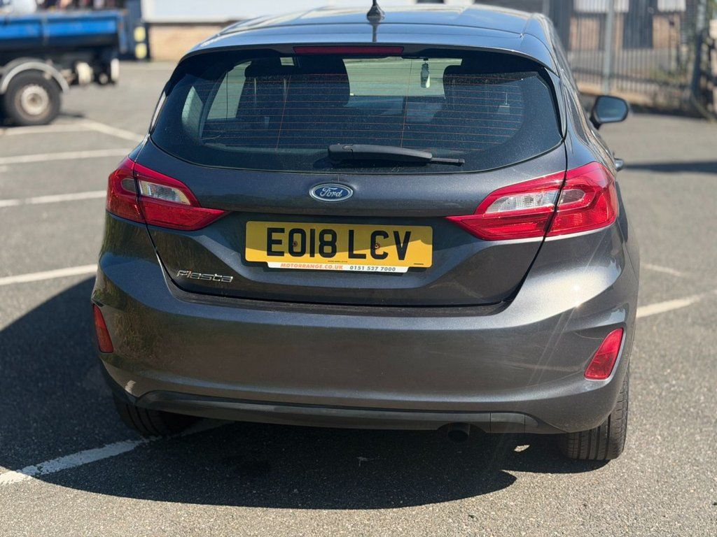 Grey Ford Fiesta Zetec facelift hatchback for sale at Mersea Cars Colchester Essex