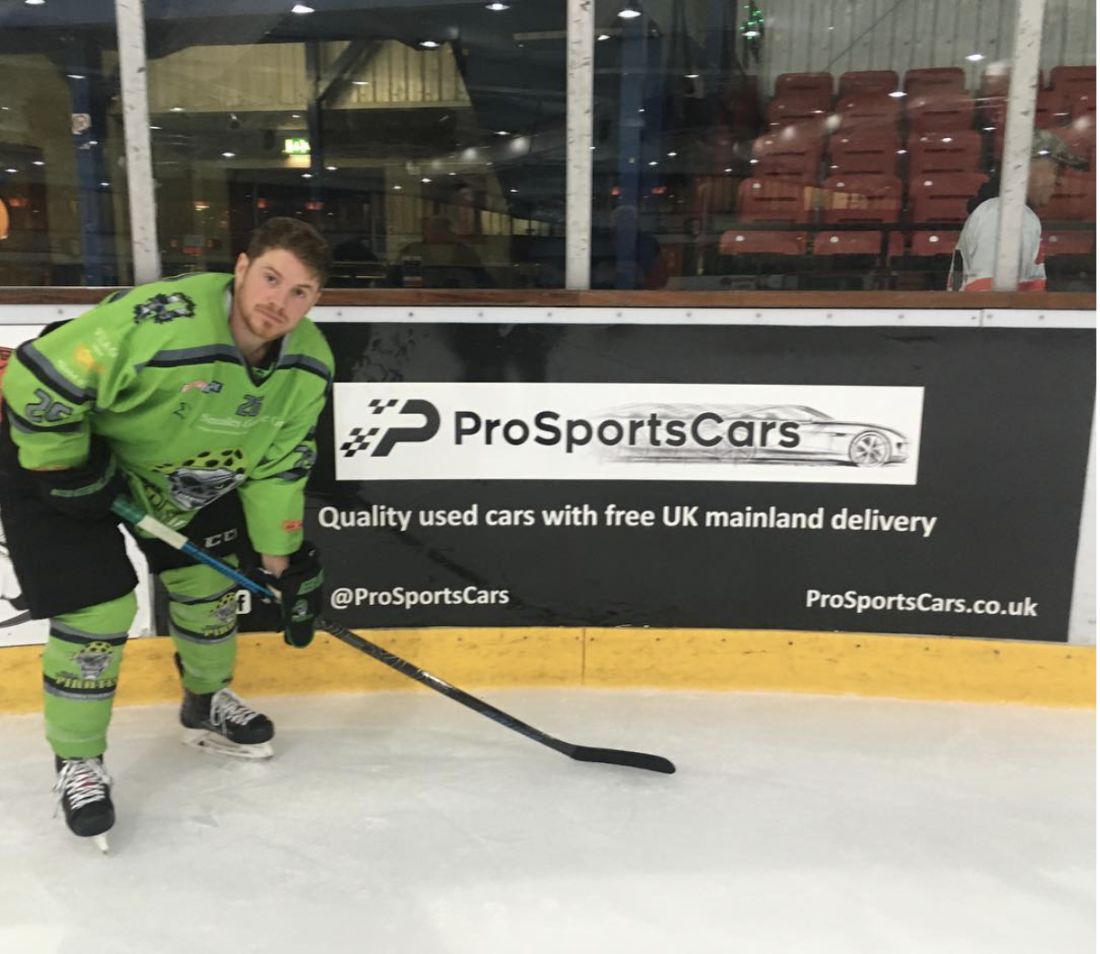 Yo Ho Ho, Pro Sports Cars are proud to sponsor Hull Pirates player