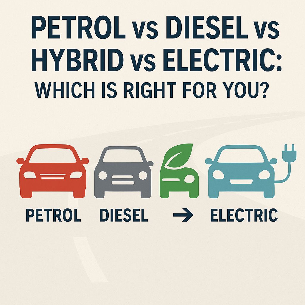 Petrol vs Diesel vs Hybrid vs Electric: Which Is Right for You?