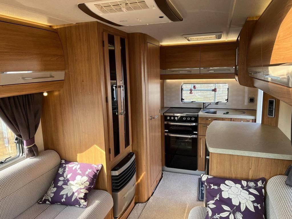 Interior of motorhome 
