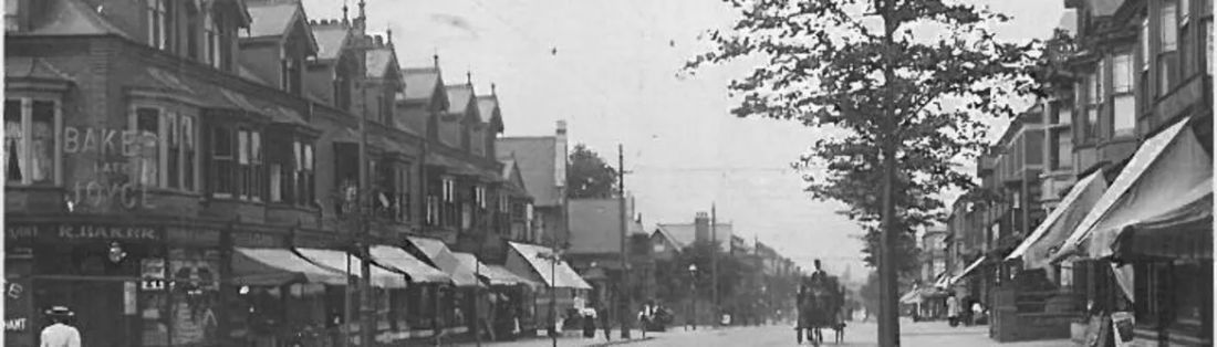 Leicester High Street, photographed in 1897