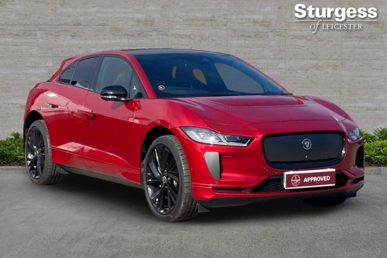 Red Jaguar I-Pace