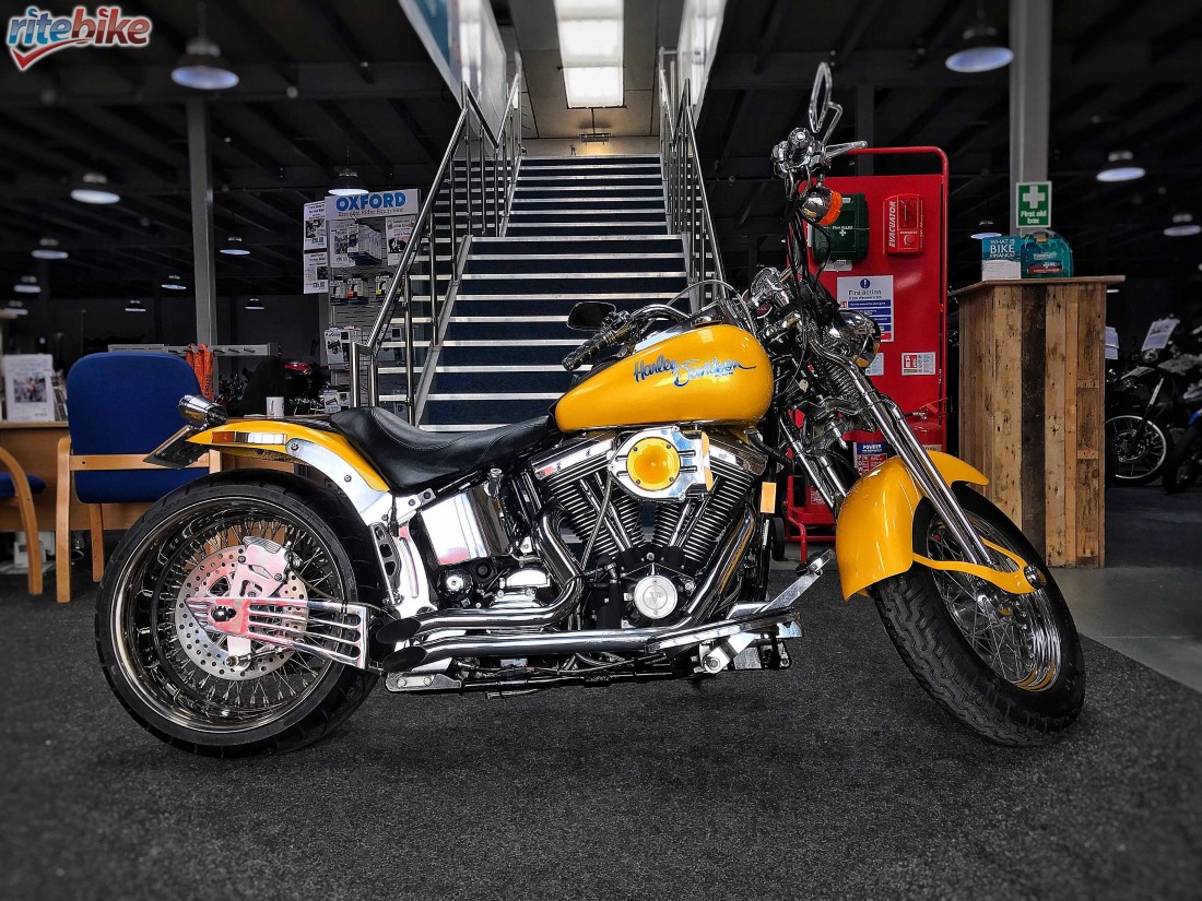 first harley davidson bike
