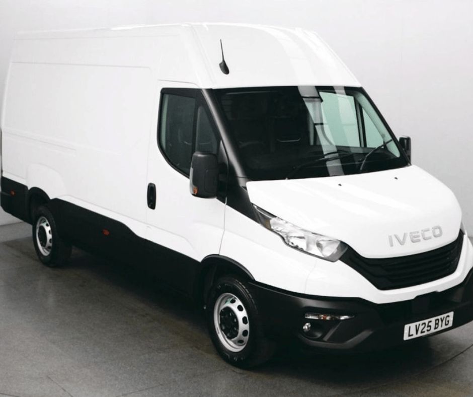 Robust Iveco Daily 4x4 van in white, built for heavy-duty terrain and off-road performance