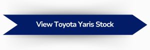 Blue banner button with text reading “View Toyota Yaris Stock”.